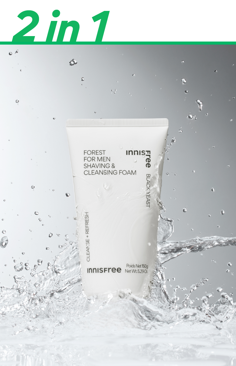 [Innisfree] Forest For Men Shaving Cleansing Foam 150g